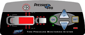 Advantage Pressure Pro Tire Monitor System - Monitor for RVs shown.